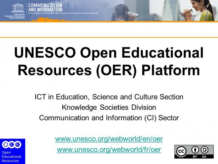 UNESCO OER Platform - external